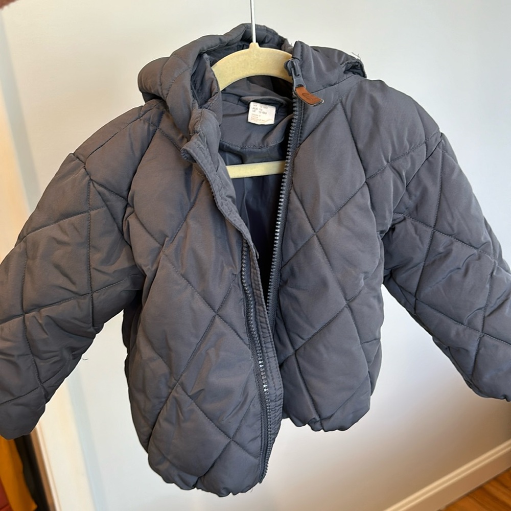 H&M Puffer Coat - 12-18m